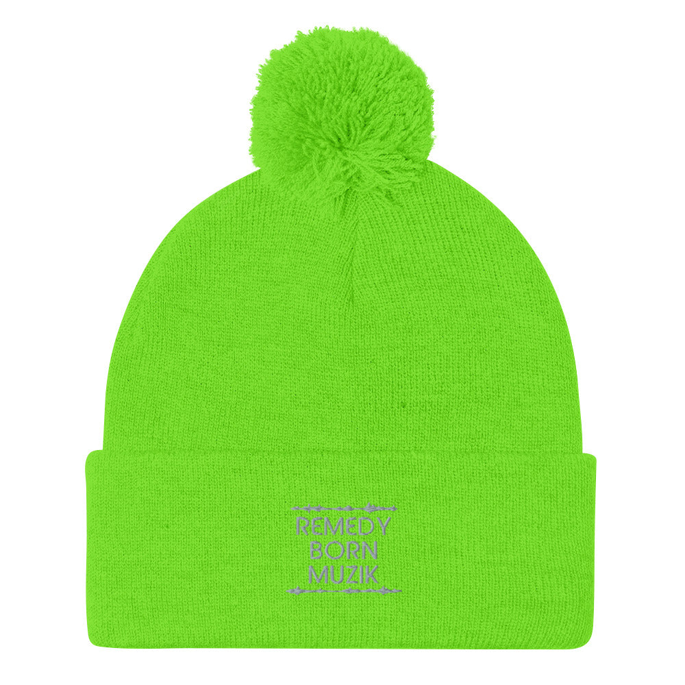 R.B.M. Pom-Pom Beanie